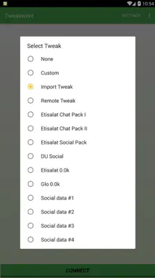 Tweakware android App screenshot 3